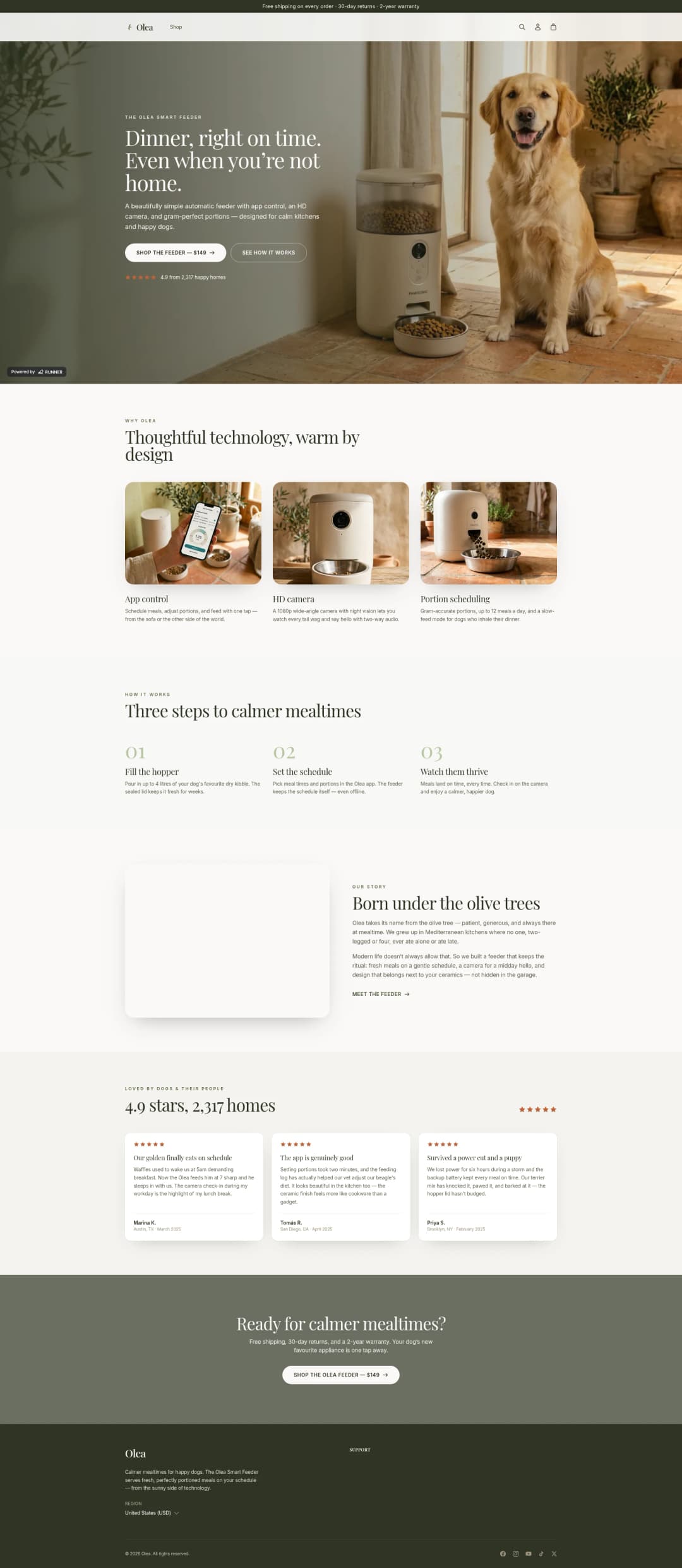 Pet Tech Product Store