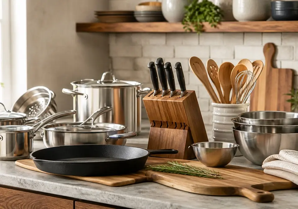 Kitchen Supplies Ecommerce Store Builder: Cookware Online, No Web Developer Needed
