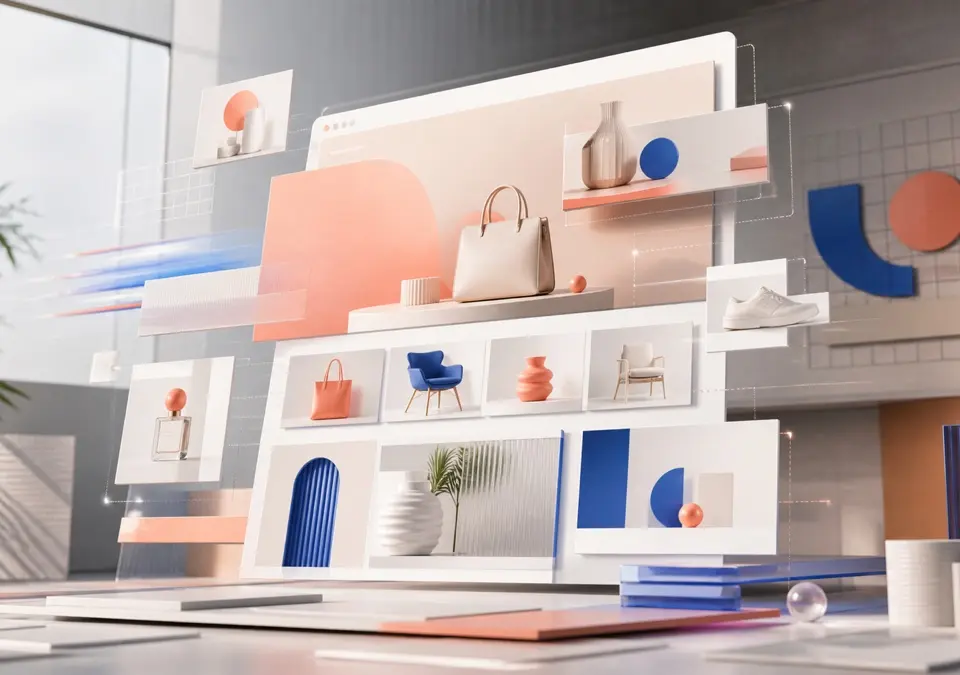 AI Ecommerce Landing Page Builder pour pages de campagne