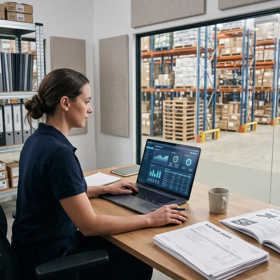 Ecommerce Purchase Order Software fuer bestandsbewusste Teams
