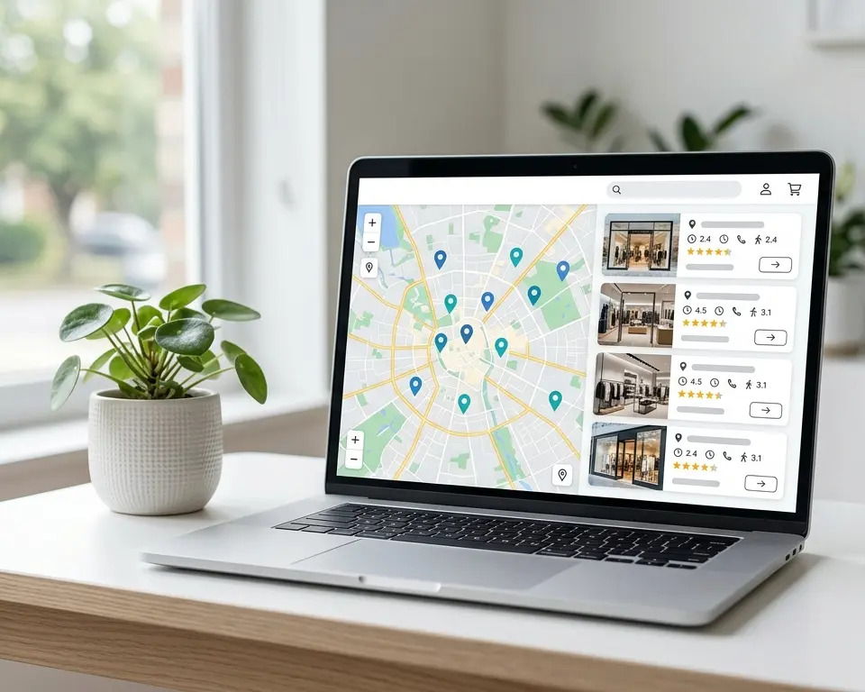 AI Ecommerce Store Locator Builder fuer lokale Storefront-Erkennung