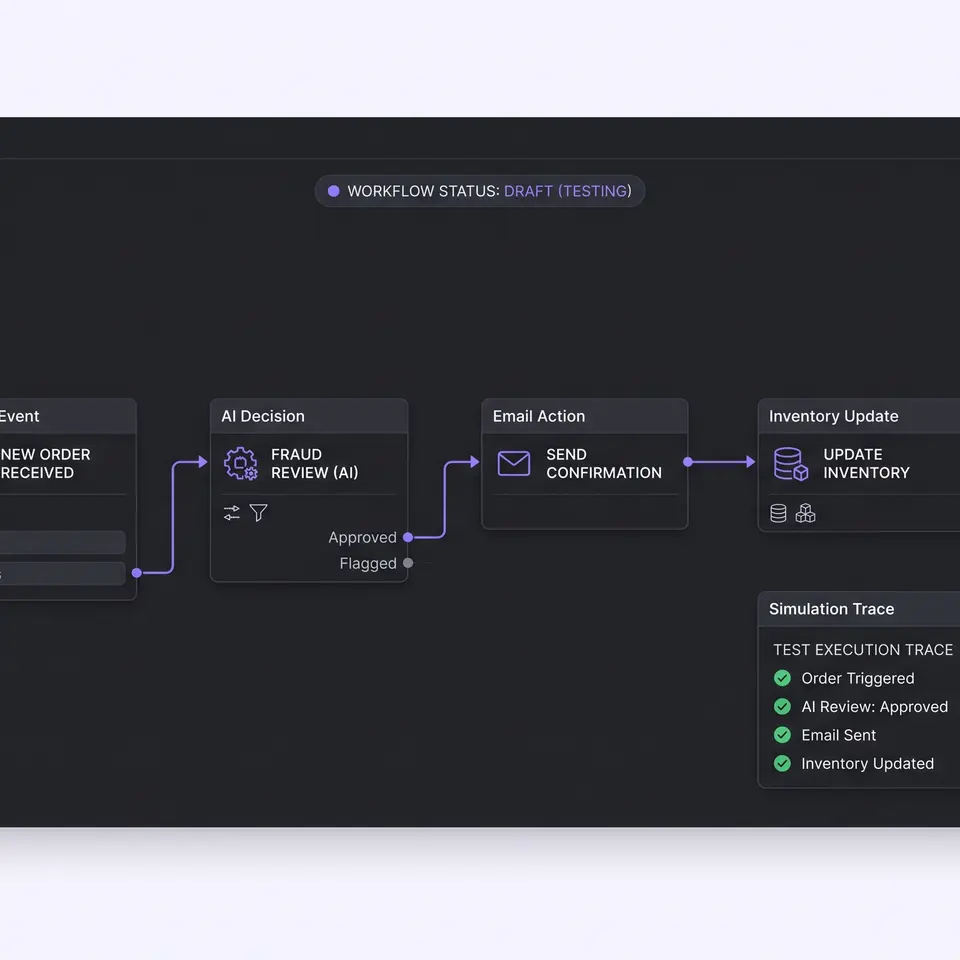 Build Store Flows with a Visual Workflow Automation Tool