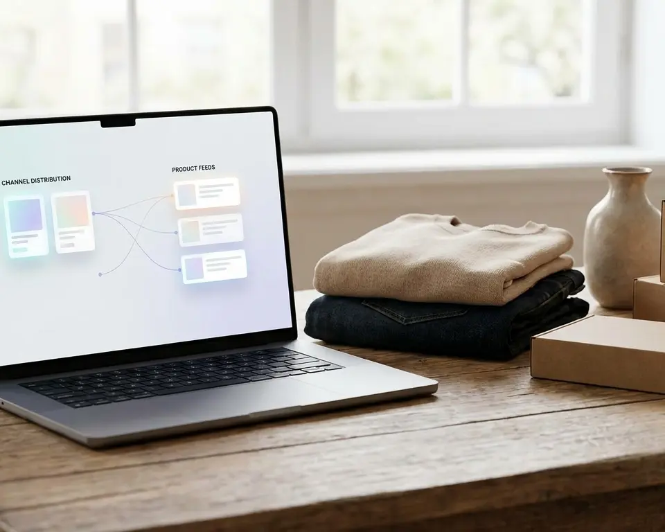 AI Ecommerce Product Feed Optimization für kanalbereite Kataloge