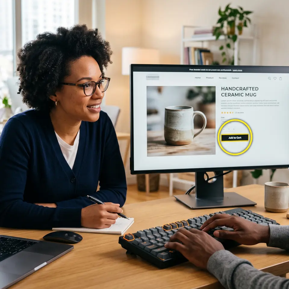 Accesibilidad ecommerce basada en pruebas reales de clientes
