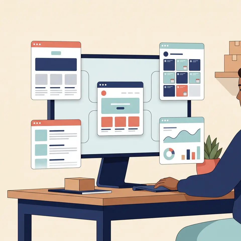 Eine Digitalmarketing-Plattform, die Shop-Arbeit kleiner Unternehmen verbindet